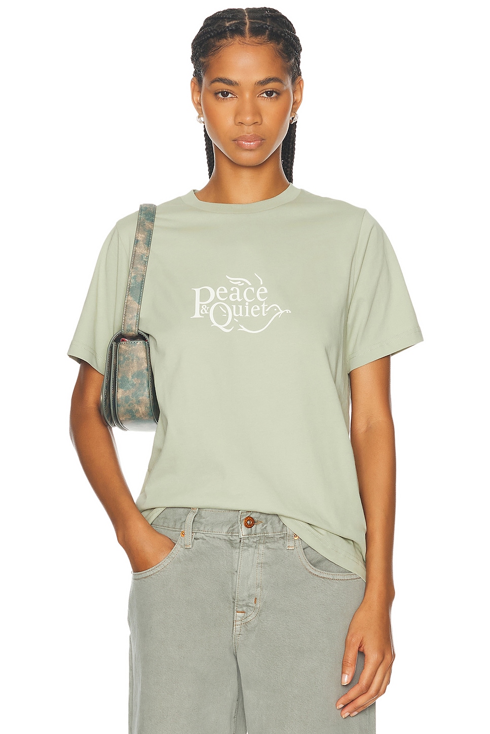 Image 1 of Museum of Peace and Quiet Glide T-Shirt in Sage