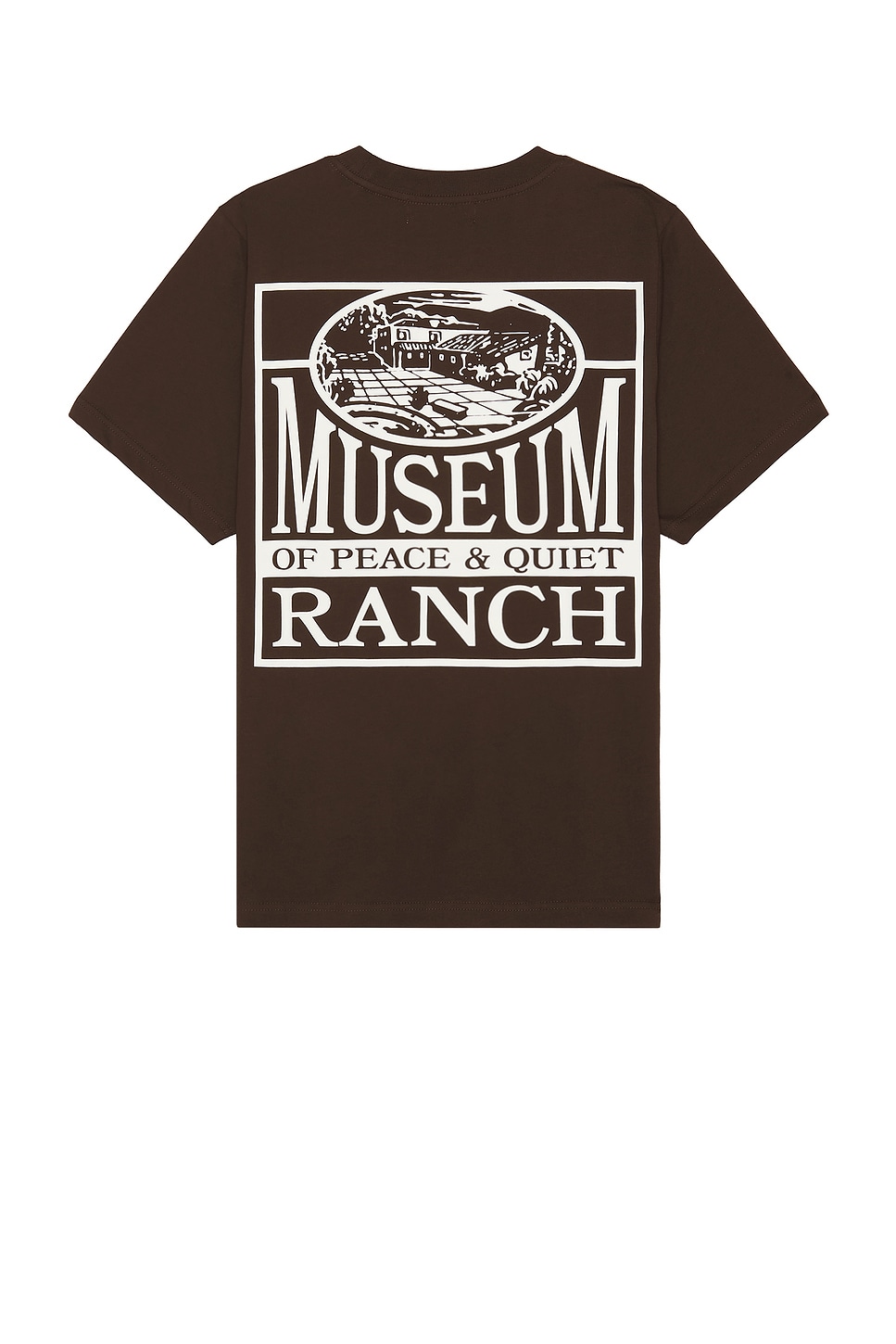 Image 1 of Museum of Peace and Quiet Museum Ranch T-Shirt in Brown