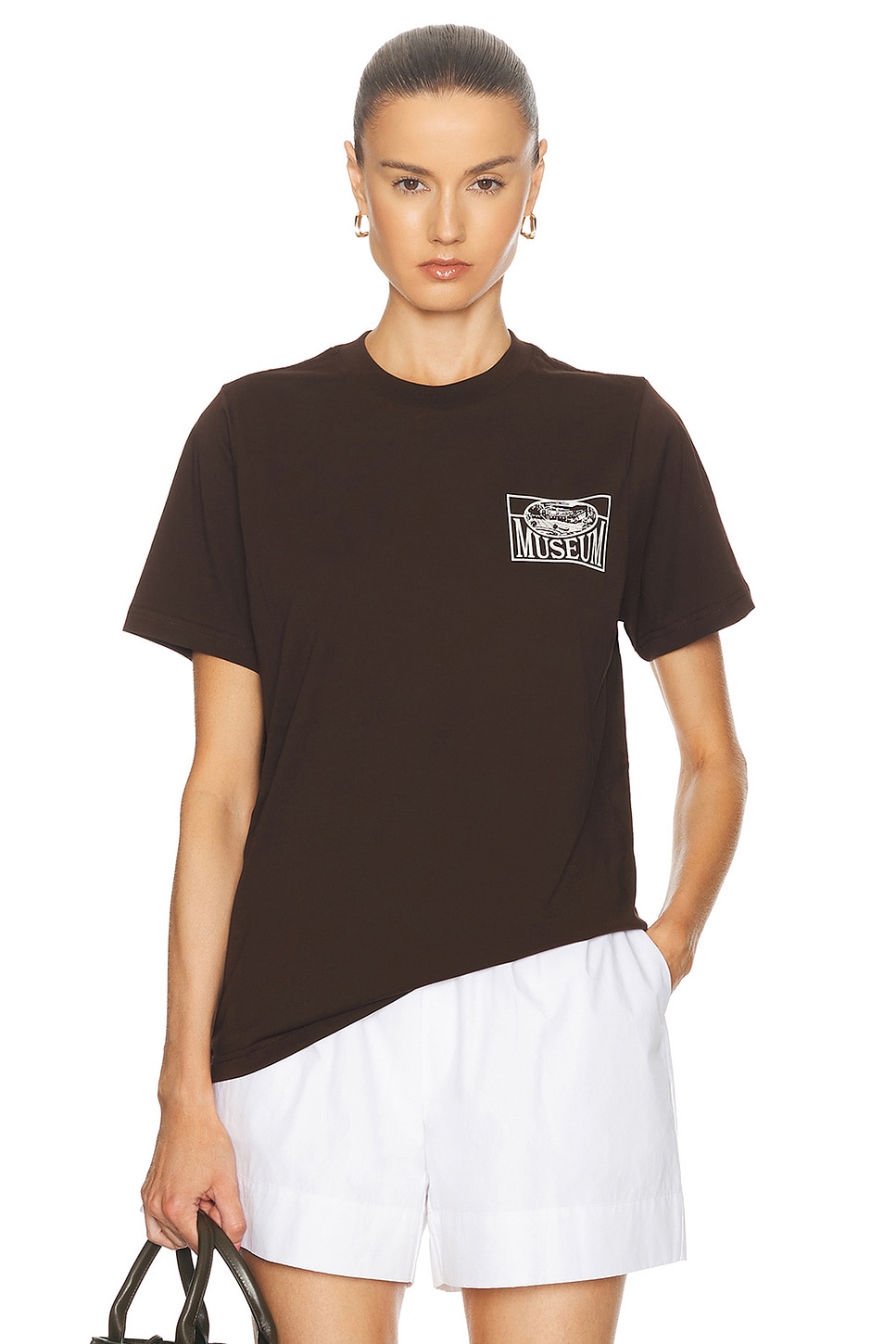 Image 1 of Museum of Peace and Quiet Museum Ranch T-Shirt in Brown