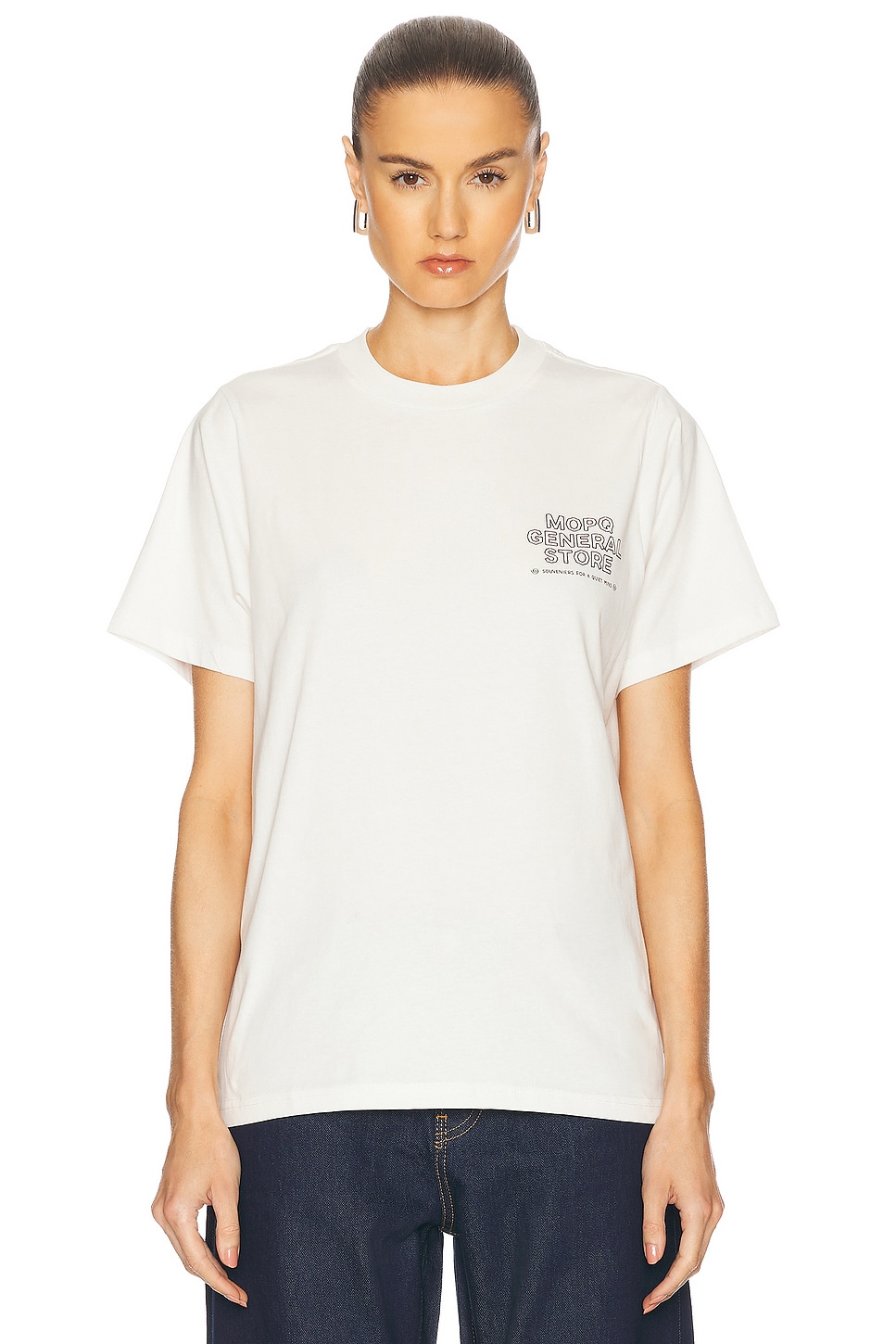 Image 1 of Museum of Peace and Quiet General Store T-Shirt in White