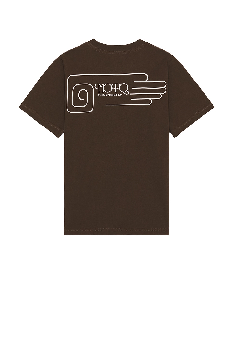 Image 1 of Museum of Peace and Quiet Free Hand T-Shirt in Brown