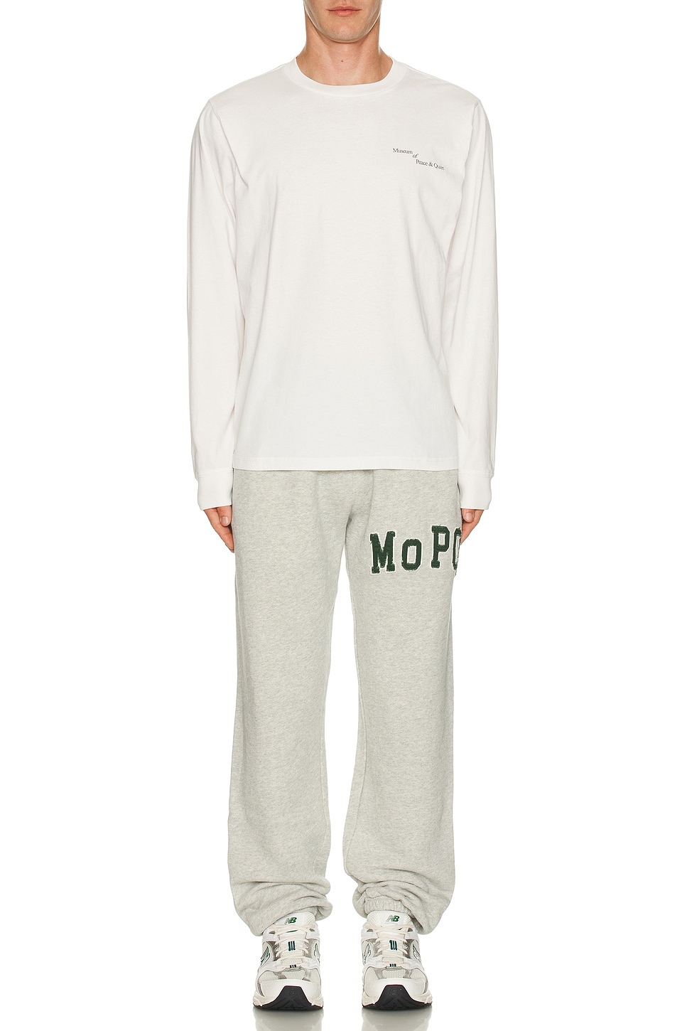 Image 1 of Museum of Peace and Quiet Italic Shirt in White