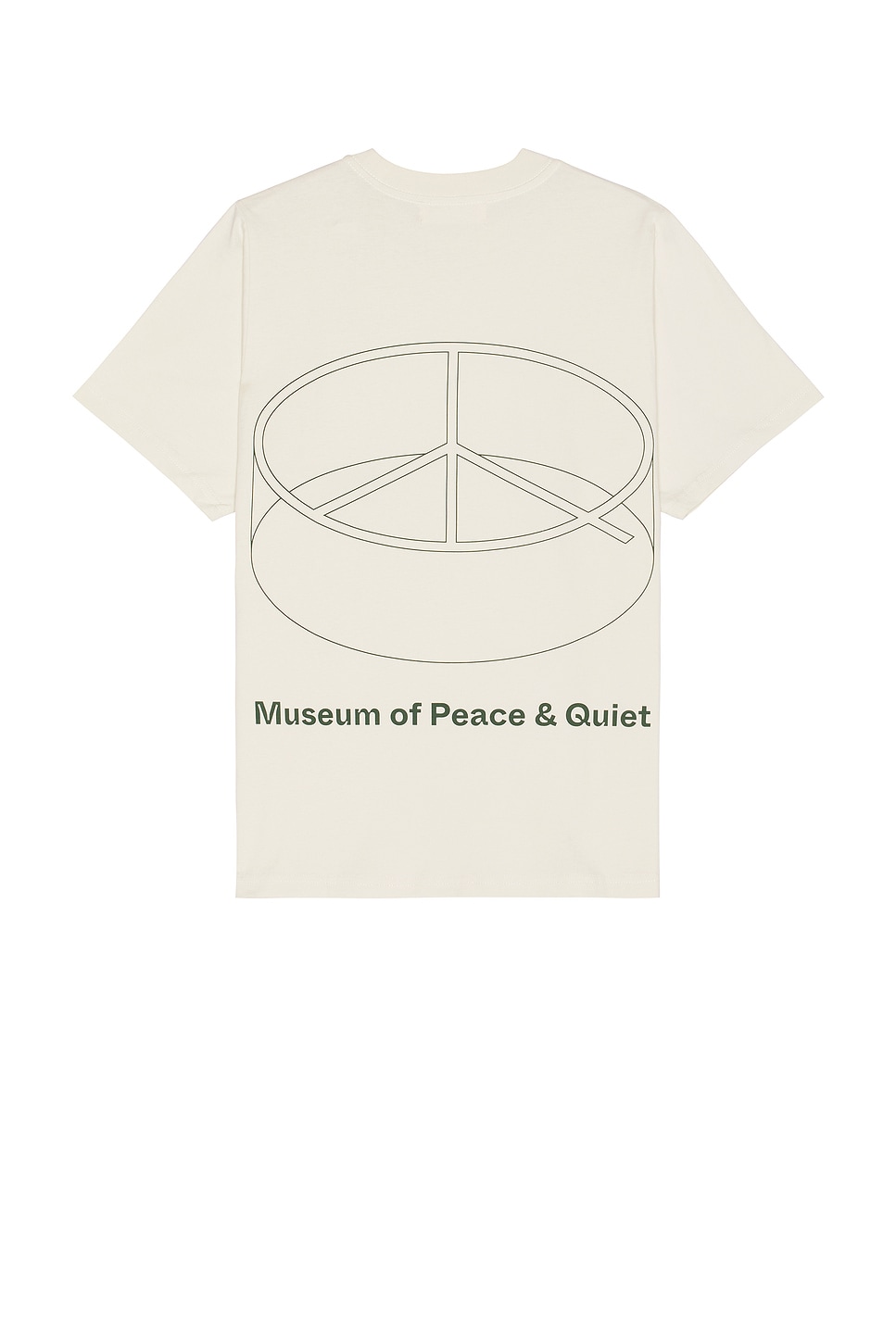 Image 1 of Museum of Peace and Quiet Installation T-Shirt in Bone