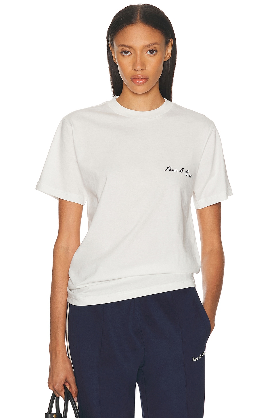 Signature Tee in White