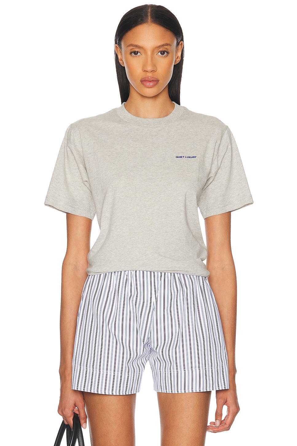 Quiet Luxury Tee in Grey