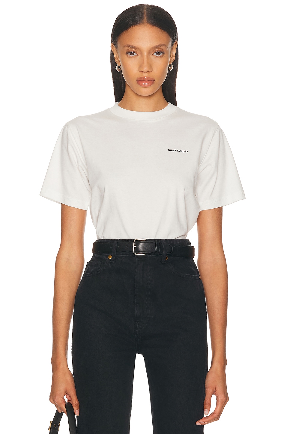 Quiet Luxury Tee in White