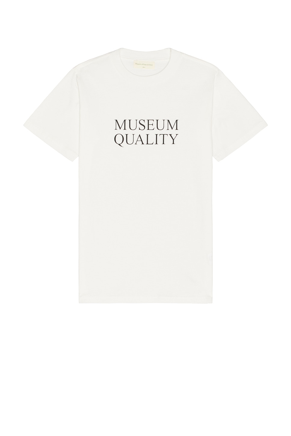 Image 1 of Museum of Peace and Quiet Museum Quality Tee in White