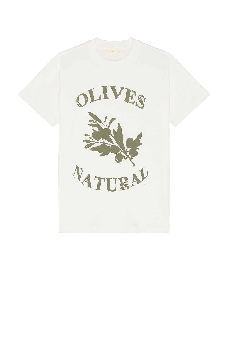 Image 1 of Museum of Peace and Quiet Olives Tee in White