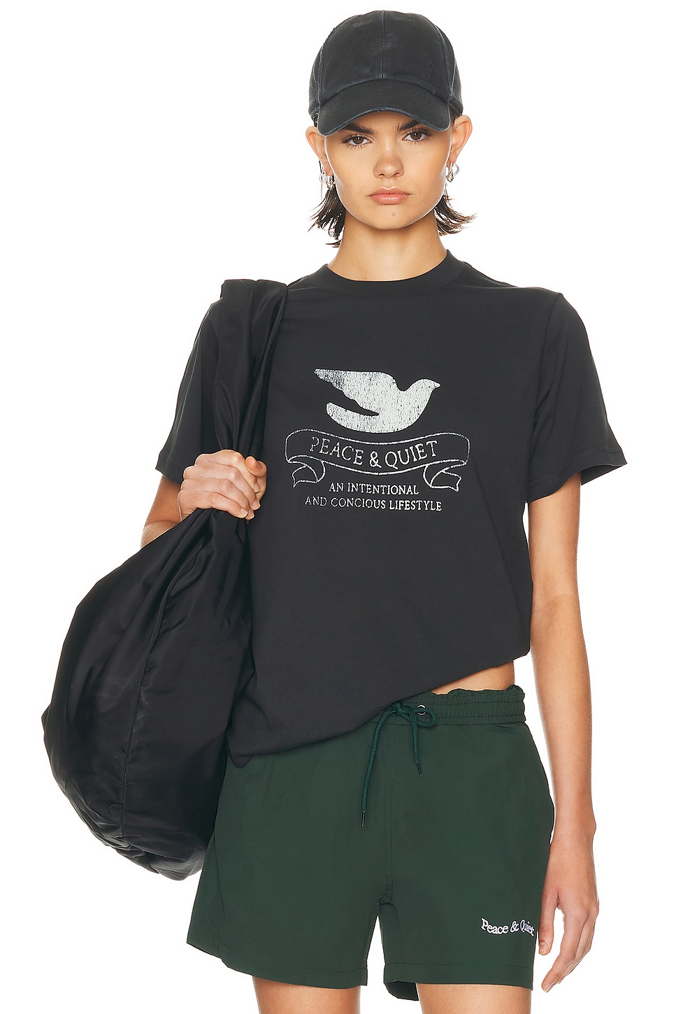 Conscious Lifestyle Tee in Black
