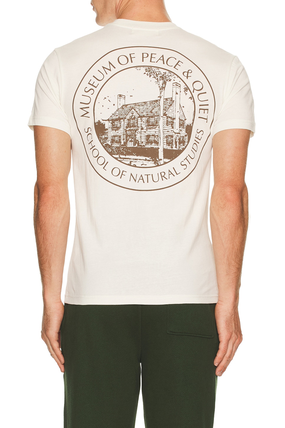 Image 1 of Museum of Peace and Quiet Natural Studies T-Shirt in White