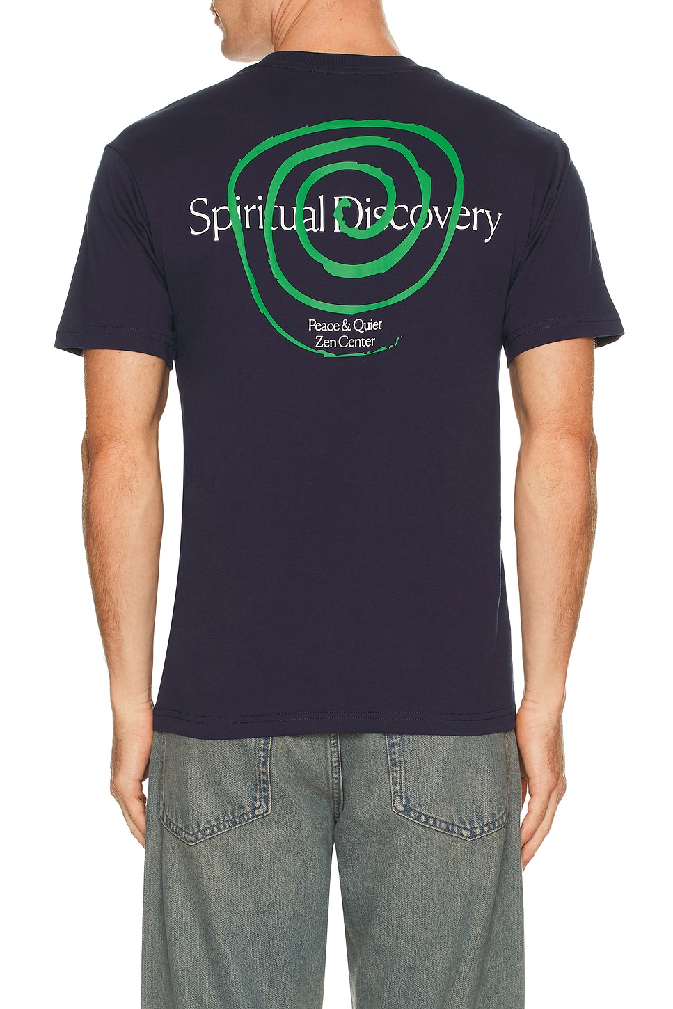 Image 1 of Museum of Peace and Quiet Spiritual Discovery T-Shirt in Navy