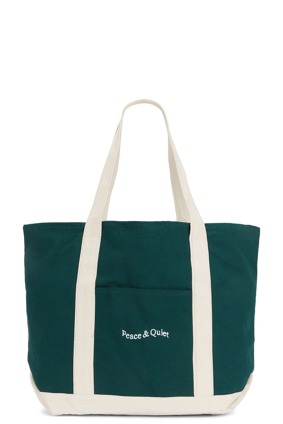 Shop Museum Of Peace And Quiet Wordmark Boat Tote In Pine