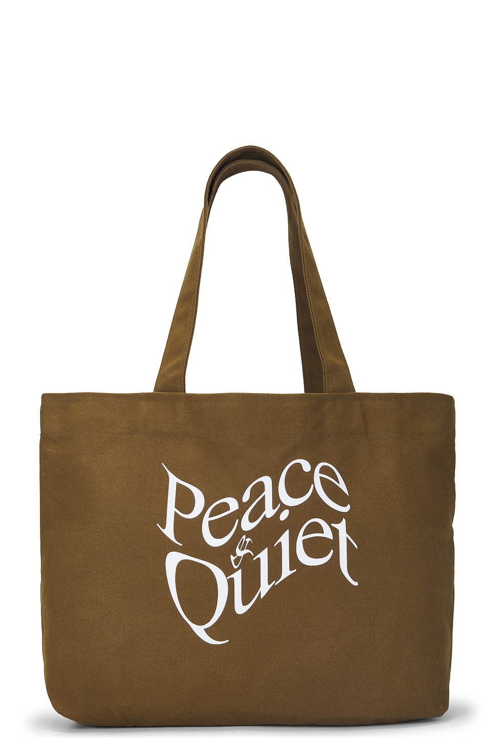 Distressed Tote Bag in Olive