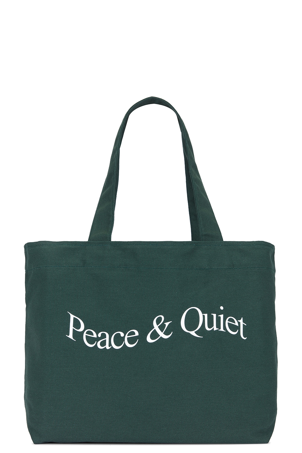 Wordmark Tote Bag in Green