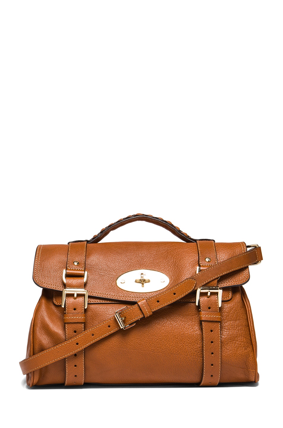 Image 1 of Mulberry Alexa in Oak & Soft Gold
