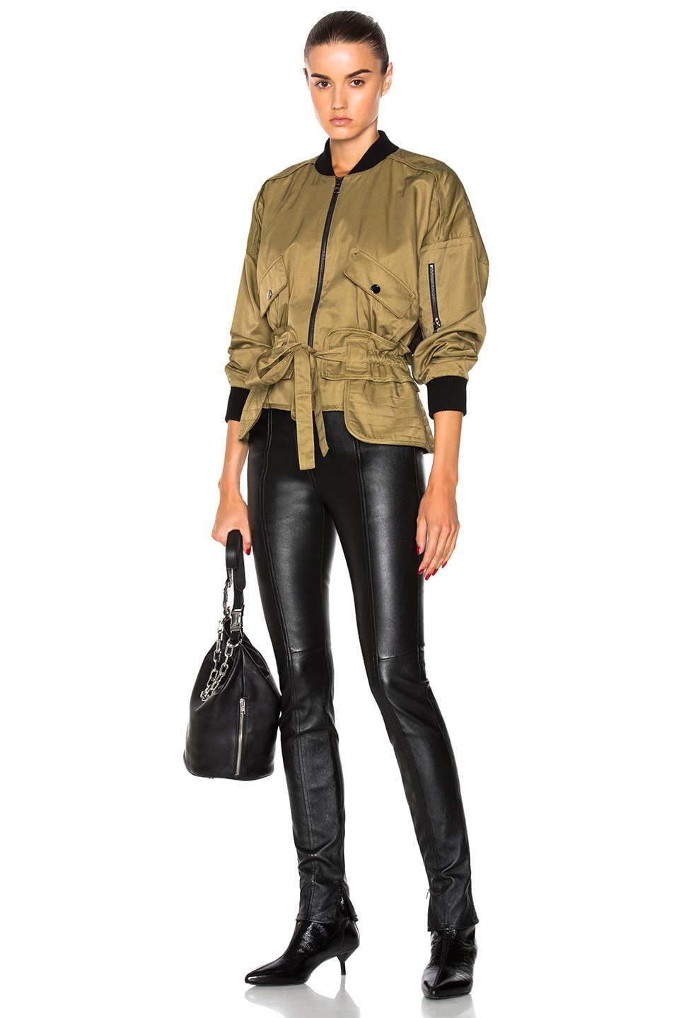 Image 1 of Marissa Webb Callie Jacket in Olive Combo