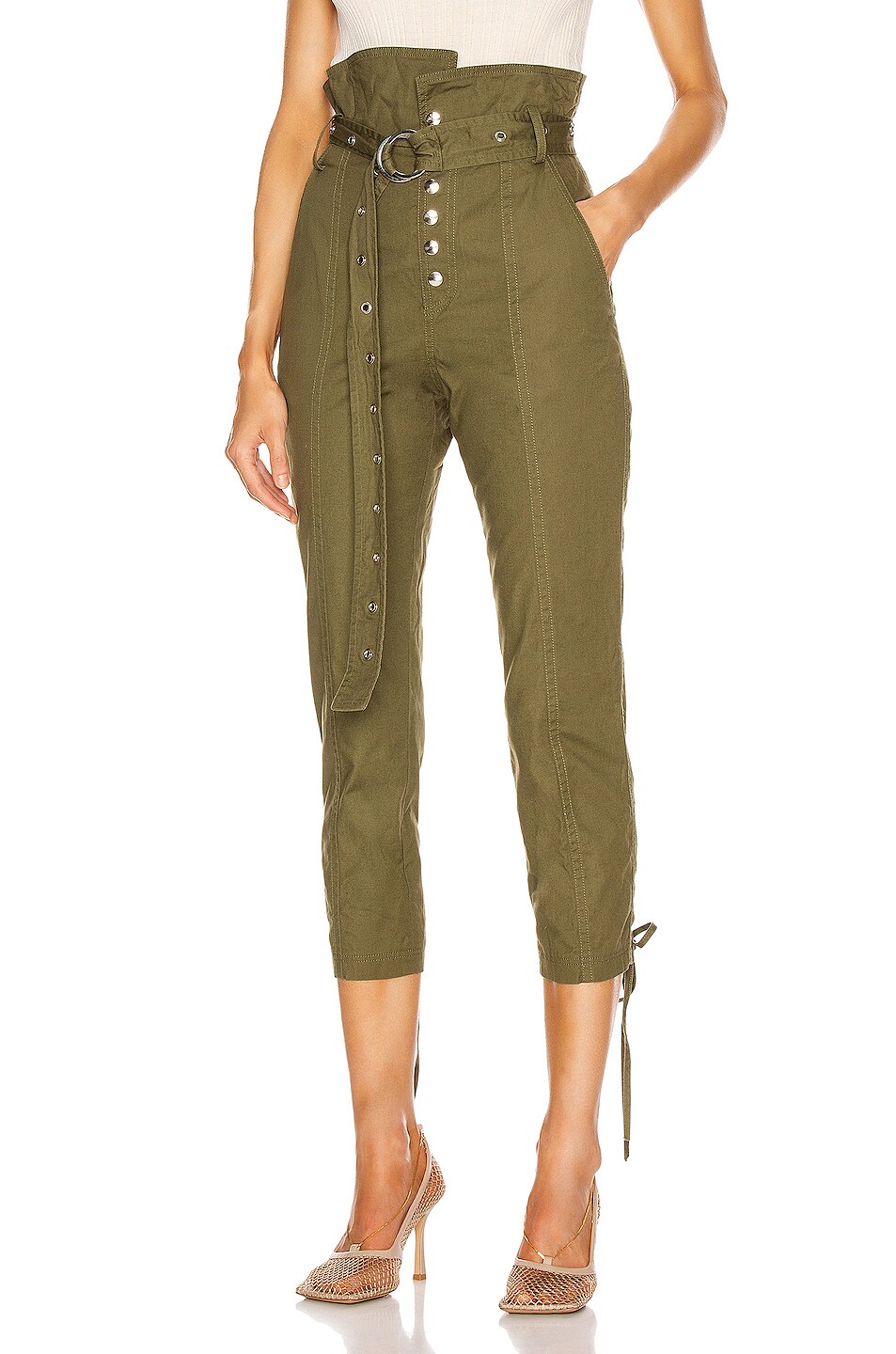 Image 1 of Marissa Webb Gia Pant in Forest