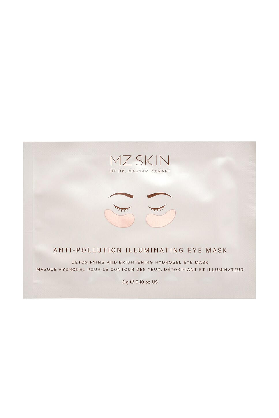 MZ SKIN Anti-Pollution Illuminating Eye Masks 5 Pack in Beauty NA 105$