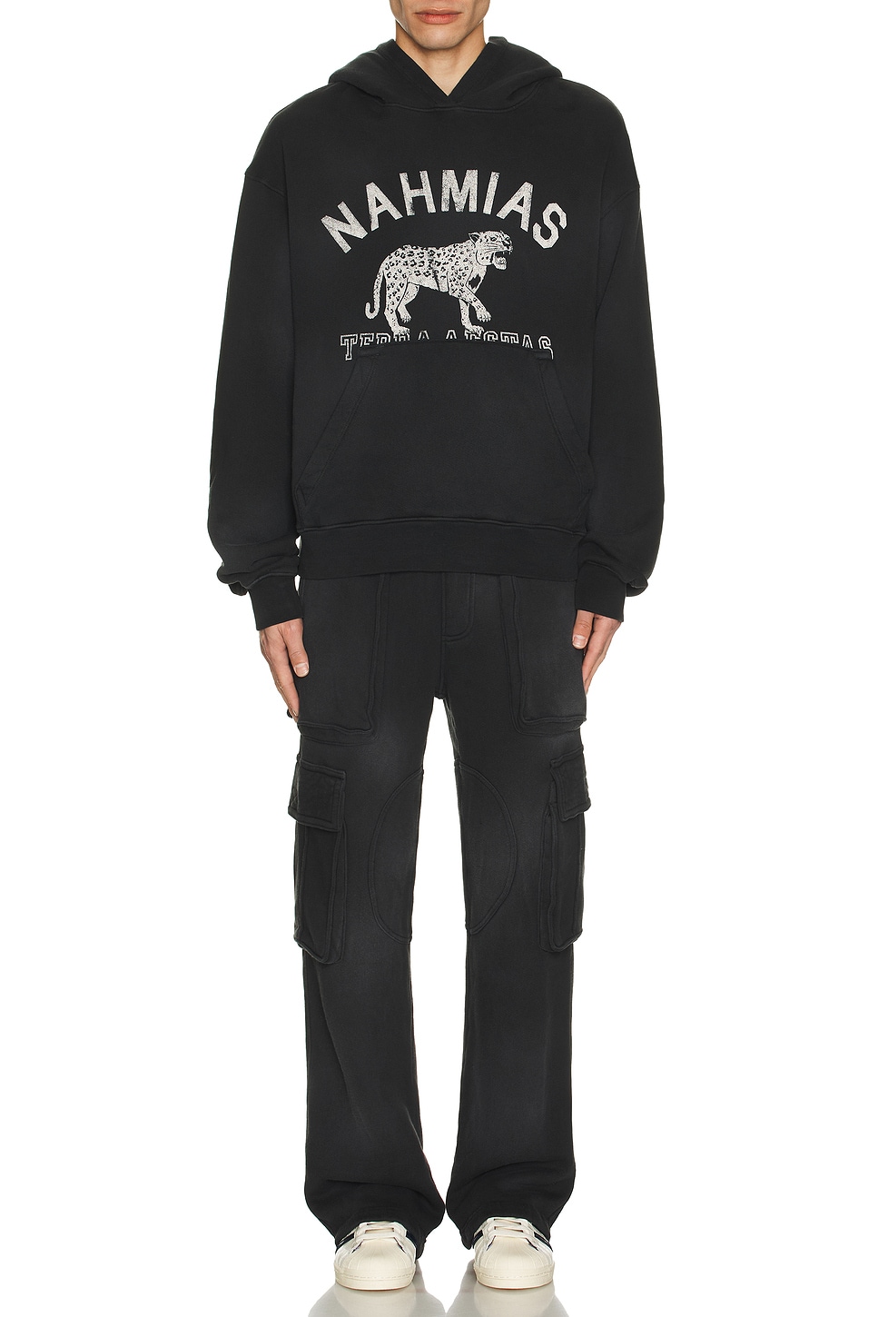 Image 1 of Nahmias Terraestiva Hoodie in Worn Black