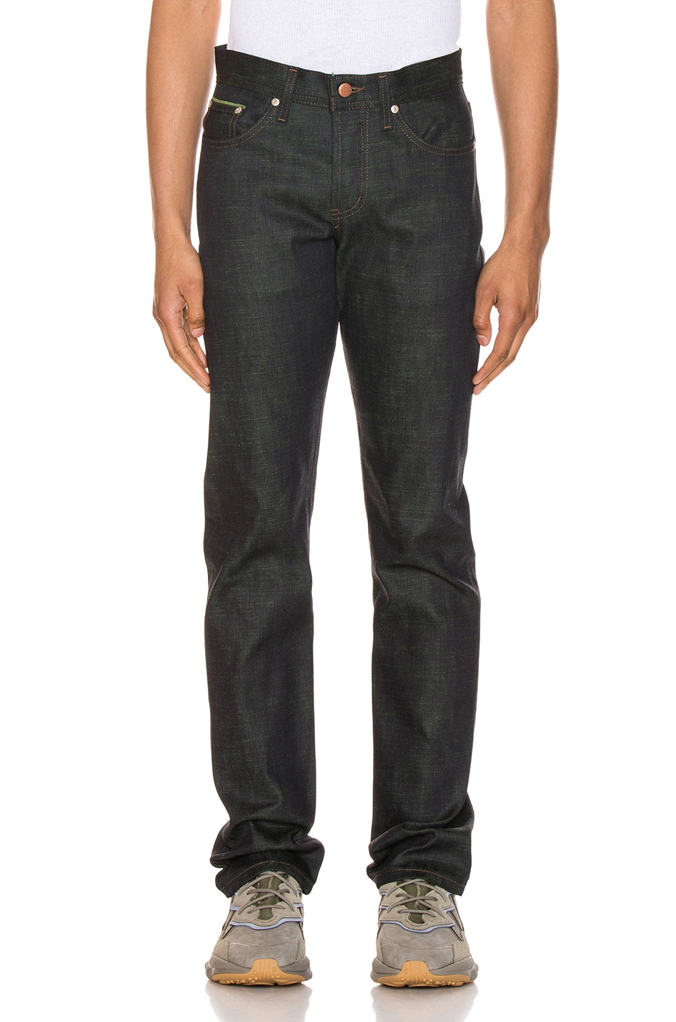 Image 1 of Naked & Famous Denim Weird Guy Jeans in Cell Perfect Selvedge