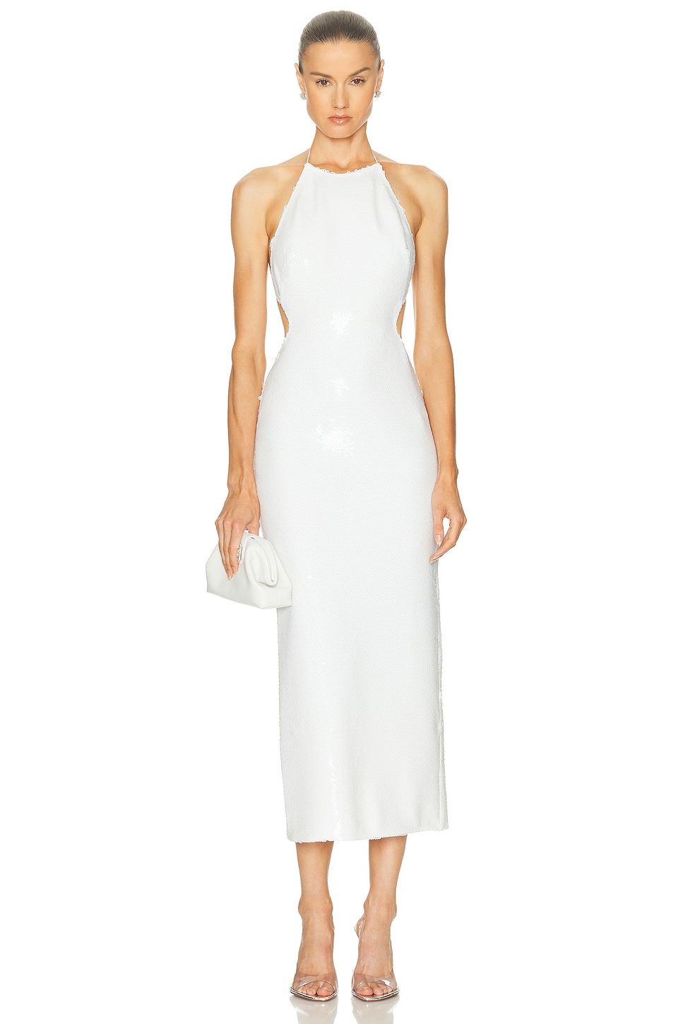 The New Arrivals By Ilkyaz Ozel Cindy Dress In White