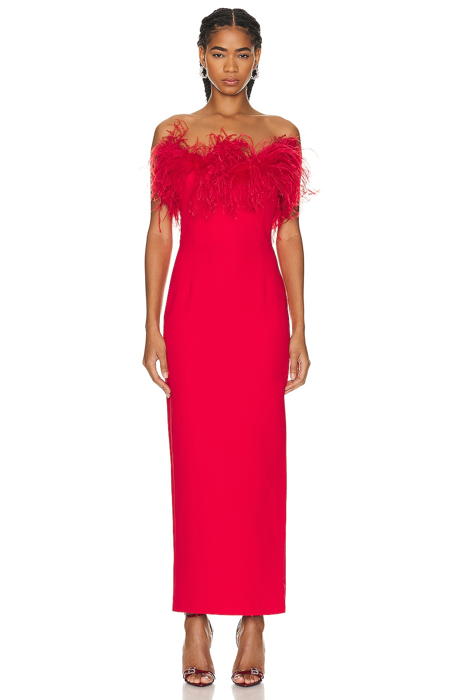 Image 1 of The New Arrivals by Ilkyaz Ozel Lena Dress in Pedro Red