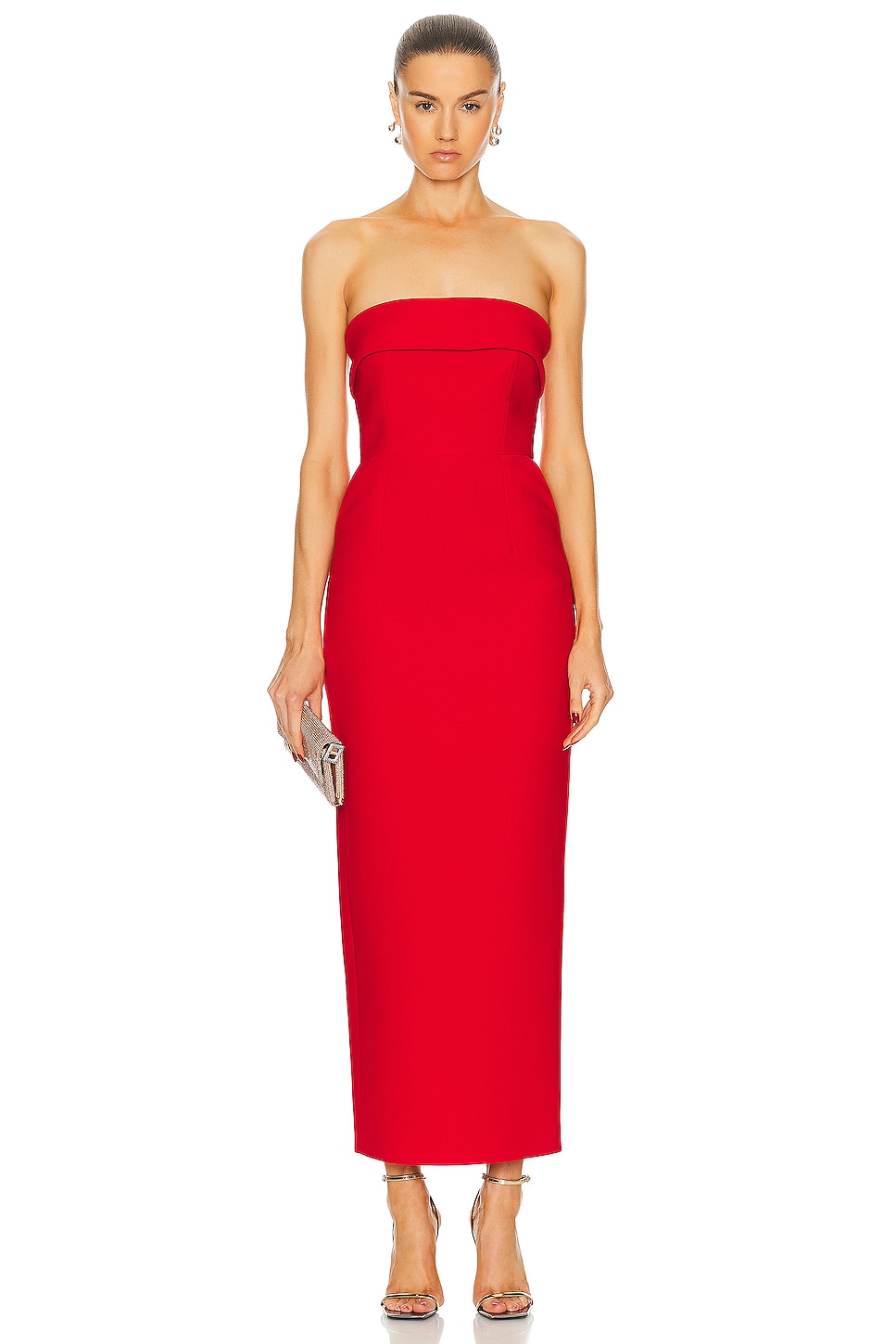 Image 1 of The New Arrivals by Ilkyaz Ozel Rhea Dress in Pedro Red