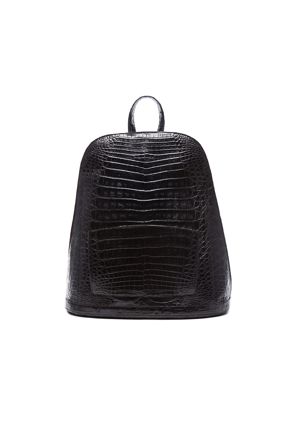 Image 1 of Nancy Gonzalez Crocodile Backpack in Black