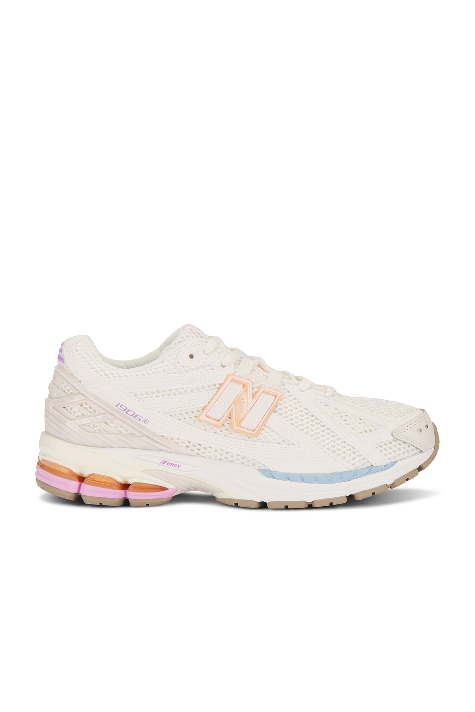 Image 1 of New Balance 1906r in Sea Salt, Angora, Pink Sugar, & Light Chrome Blue