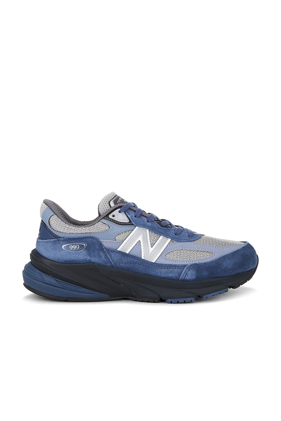 Image 1 of New Balance 990 Sneaker in Vintage Indigo, Eclipse, & Slate Grey