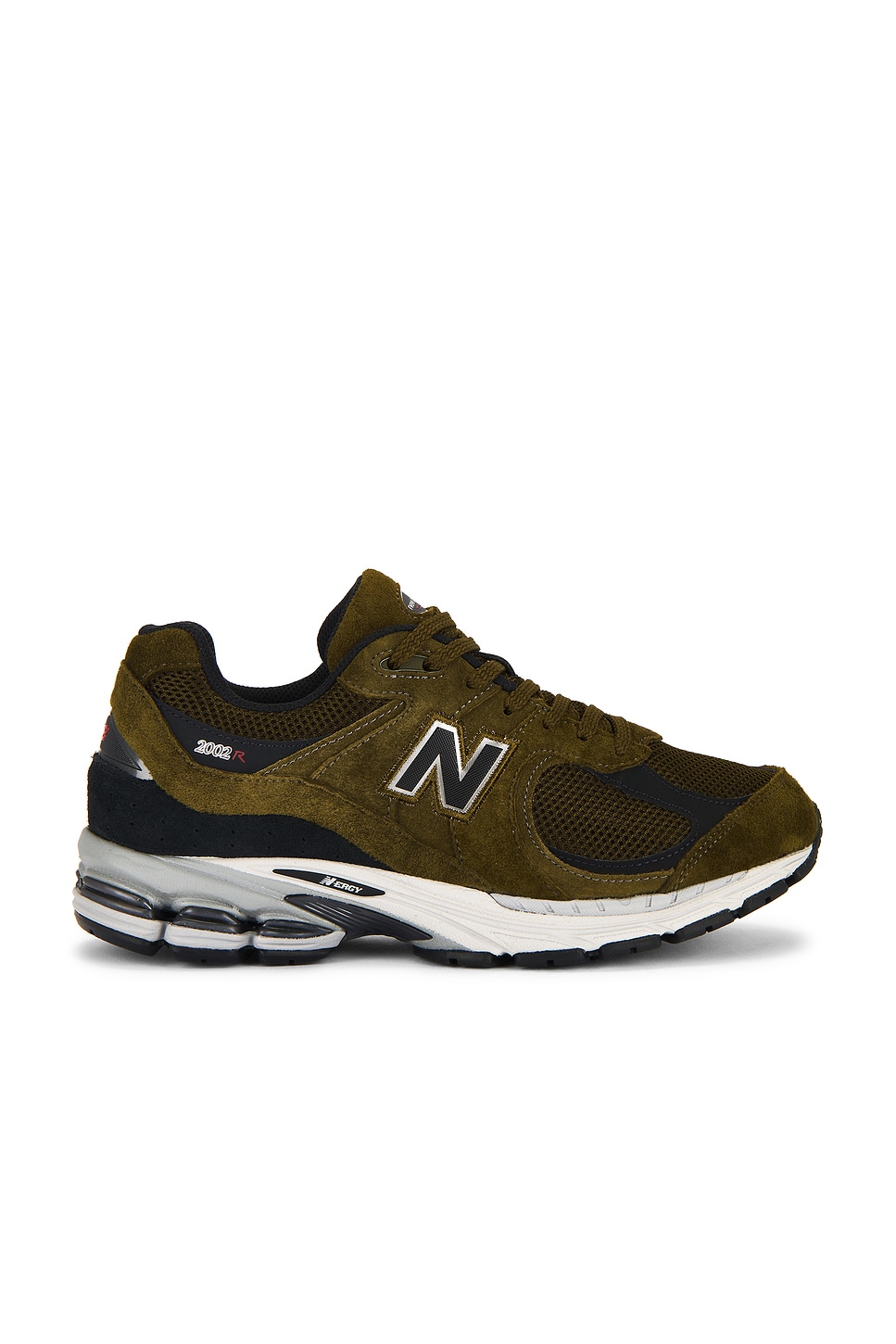 Image 1 of New Balance 2002r Sneaker in Woodland & Black Cement