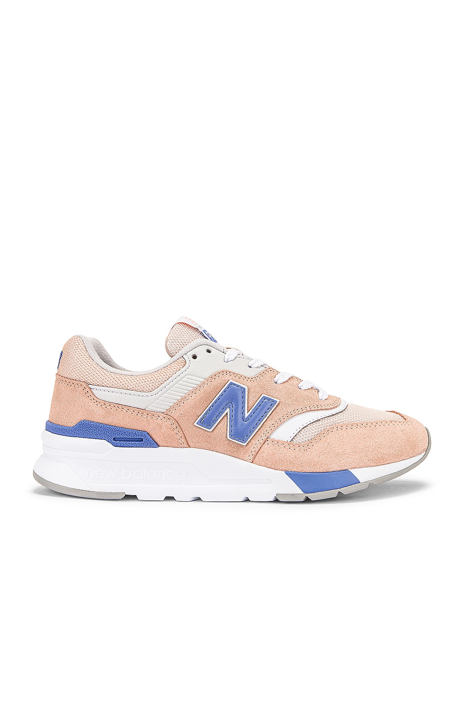 Image 1 of New Balance 997H Sneakers in Rose Water & Stellar Blue