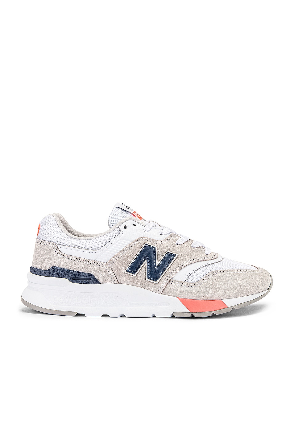 Image 1 of New Balance 997H Sneakers in Summer Fog & Paradise Pink