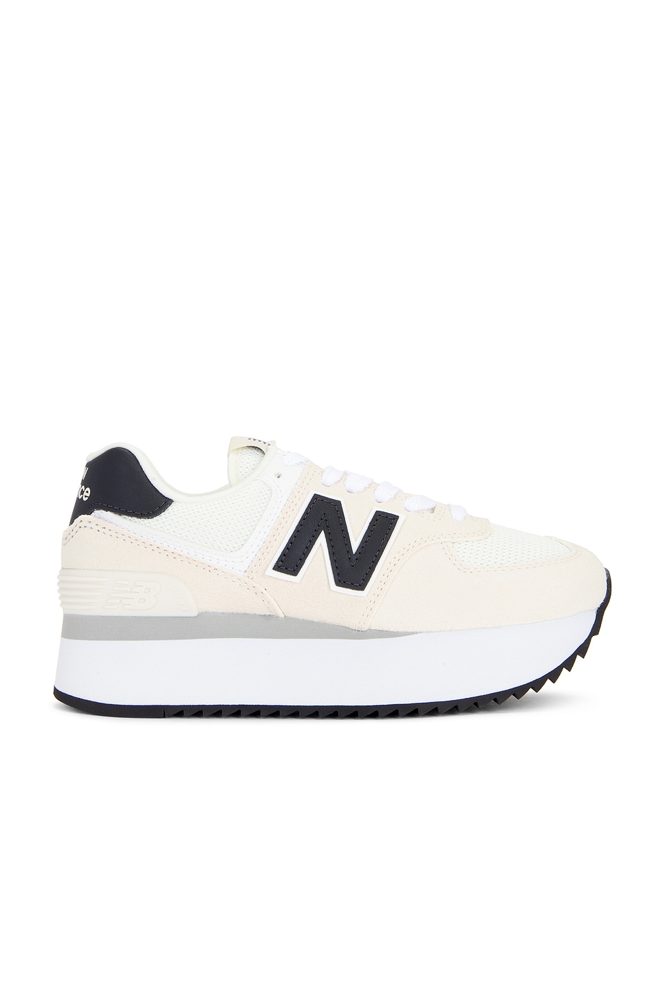 Image 1 of New Balance 574+ Sneaker in Linen, Sea Salt, & Phantom