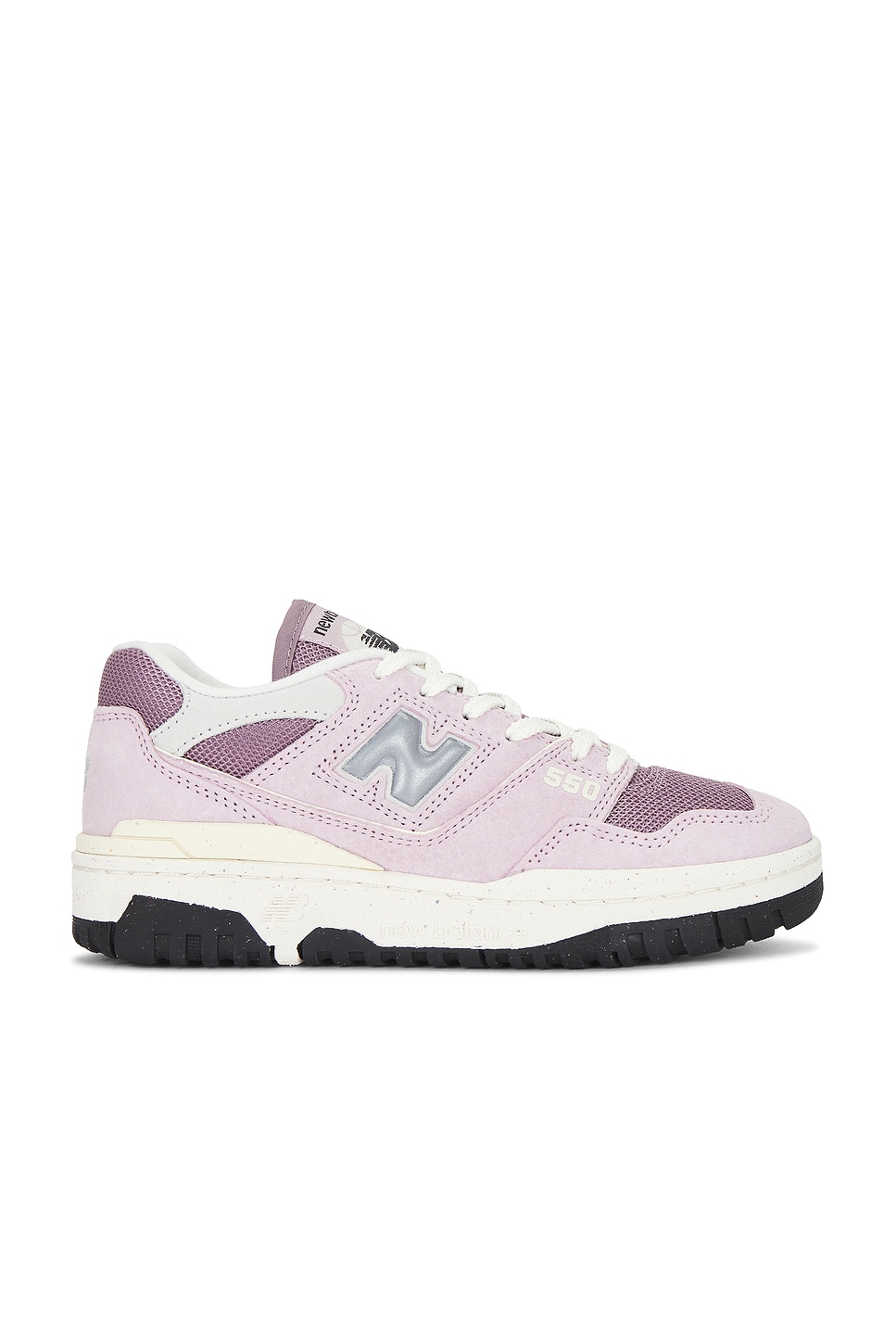 Image 1 of New Balance 550 Sneaker in Twilight Haze, Ice Wine, & Grey