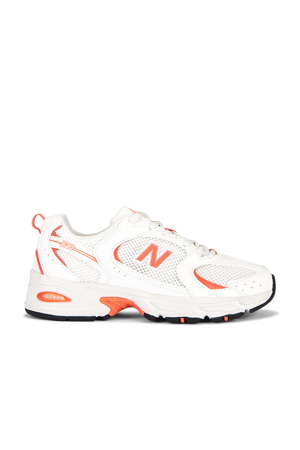 Image 1 of New Balance 530 Sneaker in Sea Salt & Peach Nectar