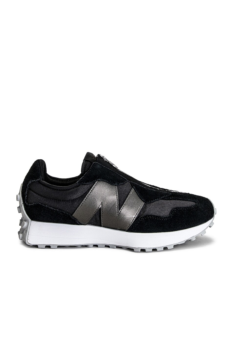 Image 1 of New Balance 327 Sneakers in Black & White