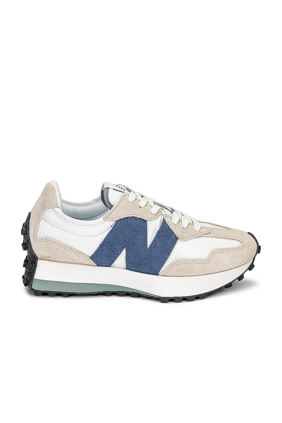 Image 1 of New Balance 327 Sneaker in Sandstone & Mercury Blue