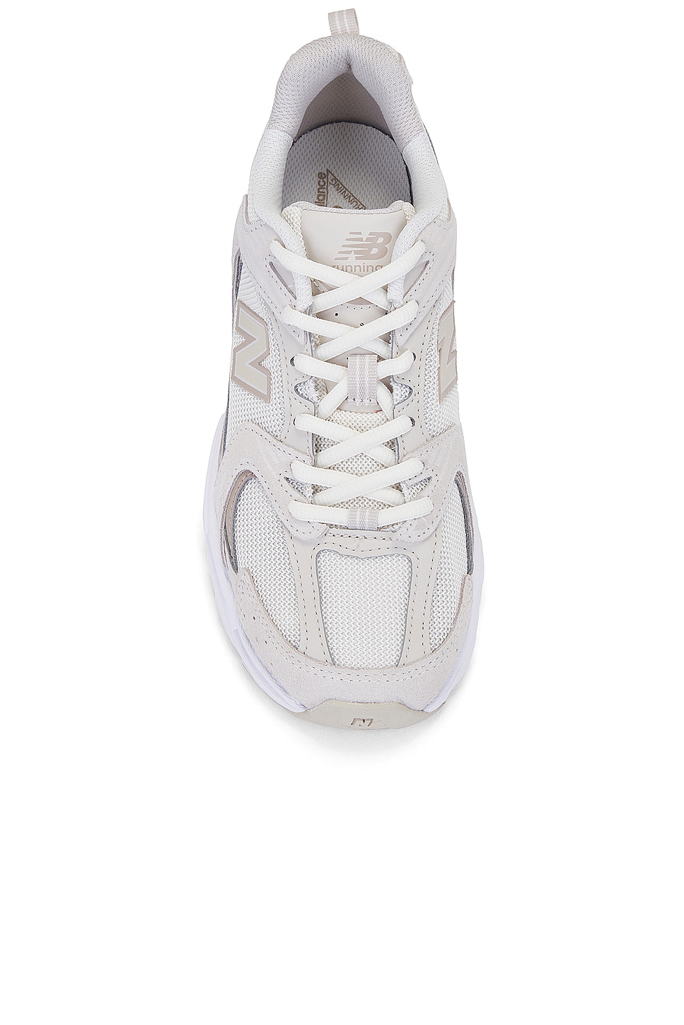 New Balance 530 Sneaker in Sea Salt, Moonbeam, Timber Wolf, & Driftwood FWRD