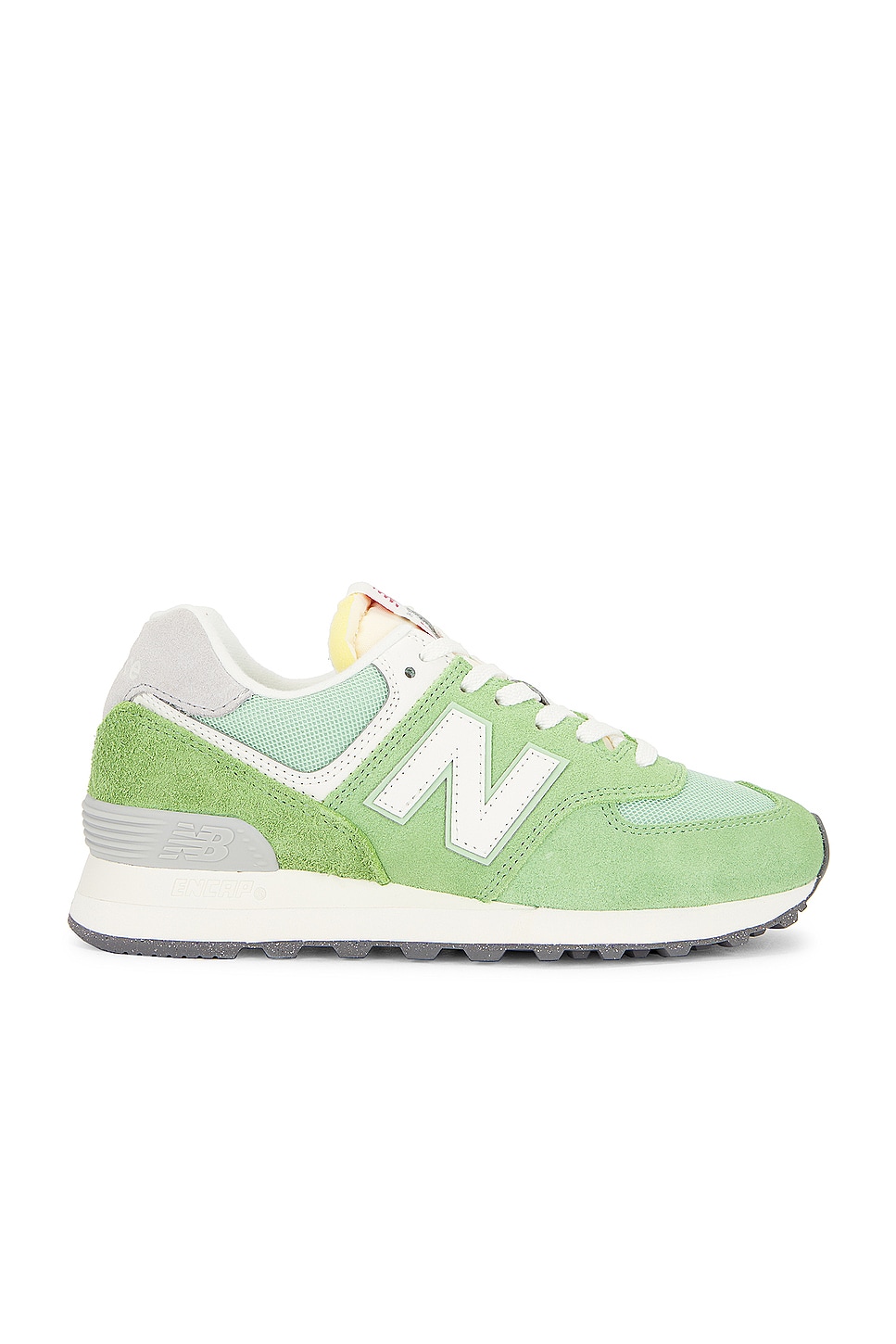 Image 1 of New Balance 574 Sneaker in Chive & Sea Salt