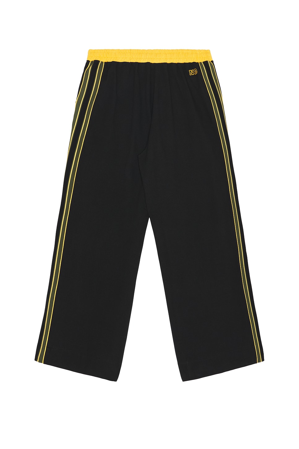 Image 1 of Nicholas Daley Wide Leg Track Pant in Black