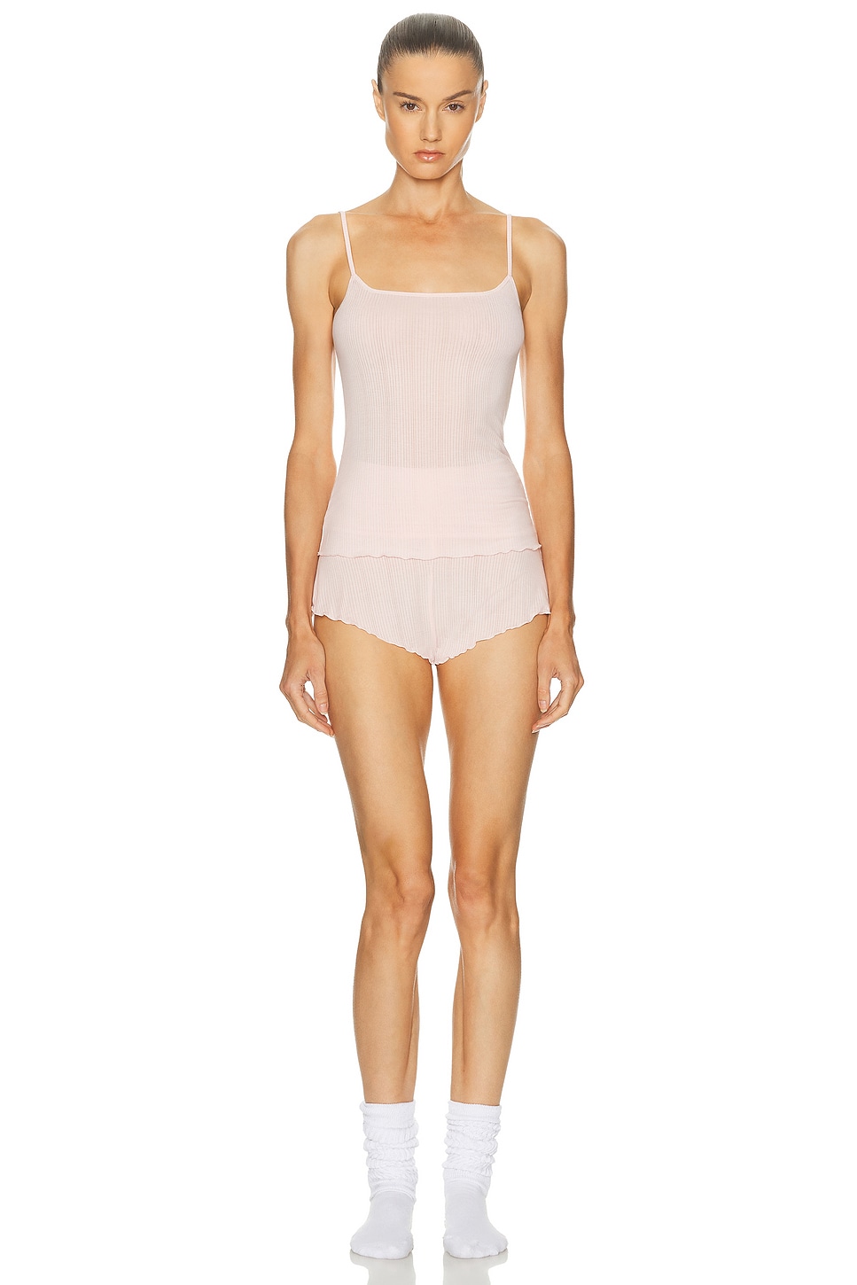 Alaia ぺプラムトップス ALAIA Cap-Sleeve Peplum Top | Neiman Marcus