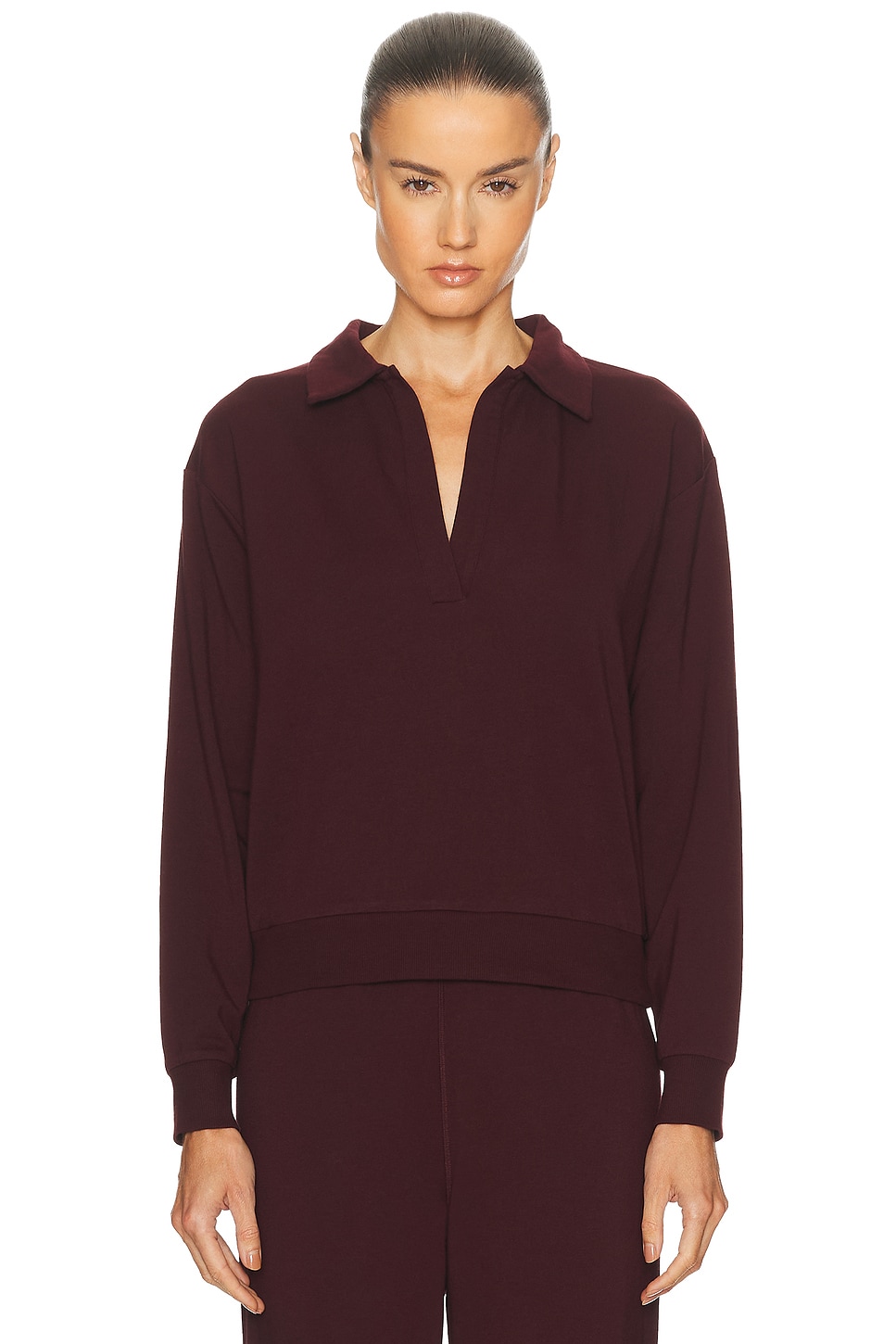 Image 1 of Negative Underwear Club Pullover in Garnet