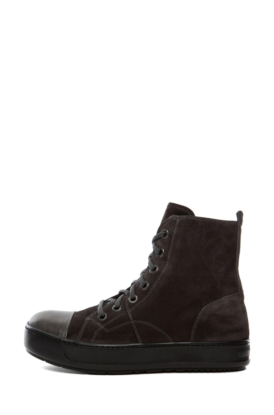 Image 1 of Neil Barrett Boot Trainer in Charcoal