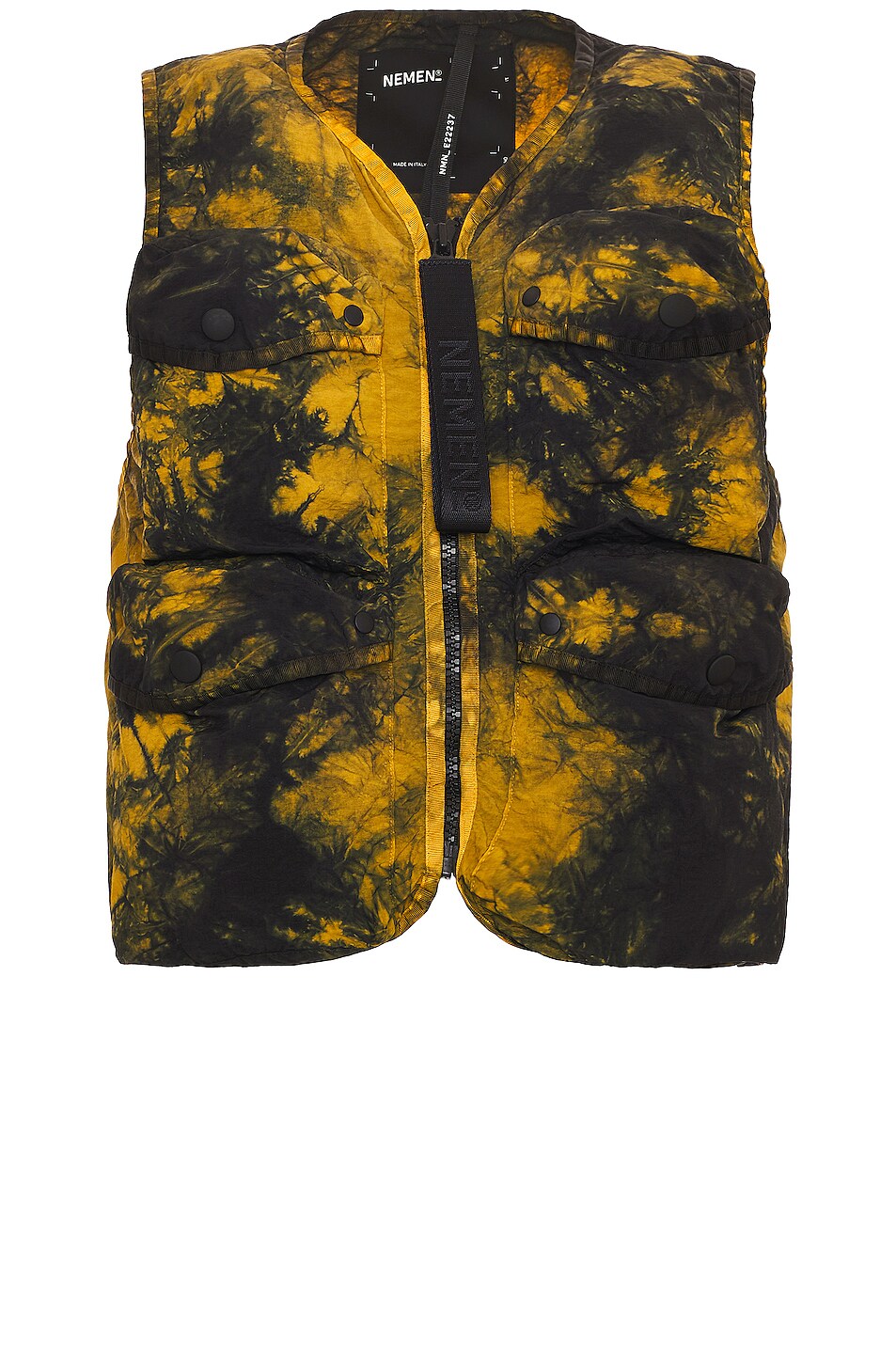 Image 1 of NemeN Tie Dye Guard Vest in Acid Dye
