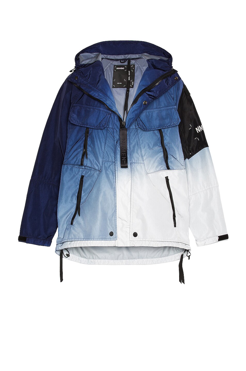 NemeN Dare 3L Dip Dye Jacket in Dipping Indigo FWRD