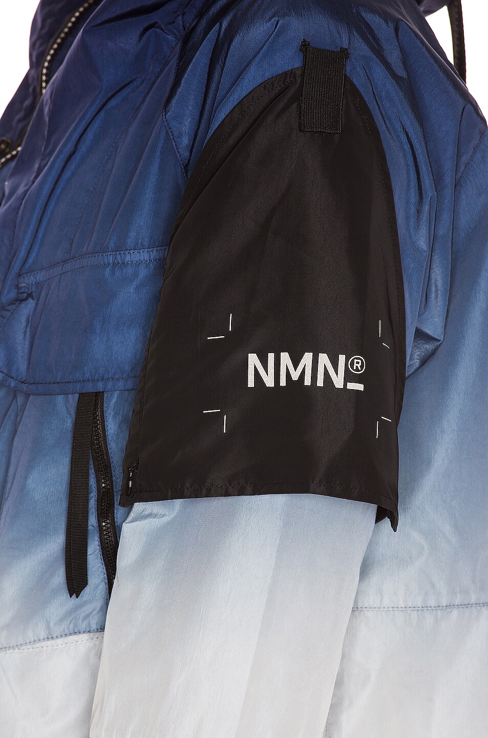 NemeN Dare 3L Dip Dye Jacket in Dipping Indigo FWRD