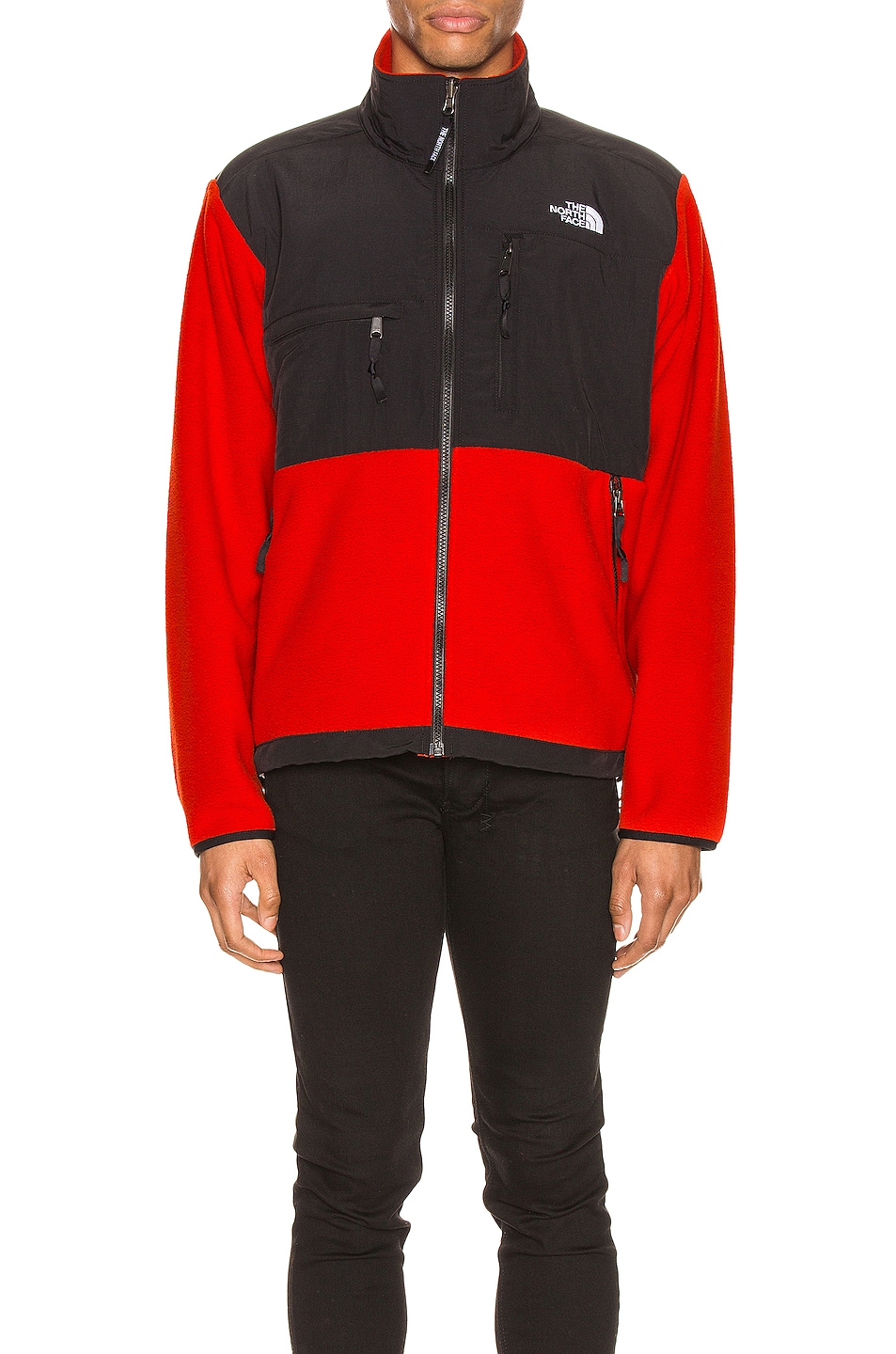 Image 1 of The North Face Black ICON 95 Retro Denali Jacket in Fiery Red