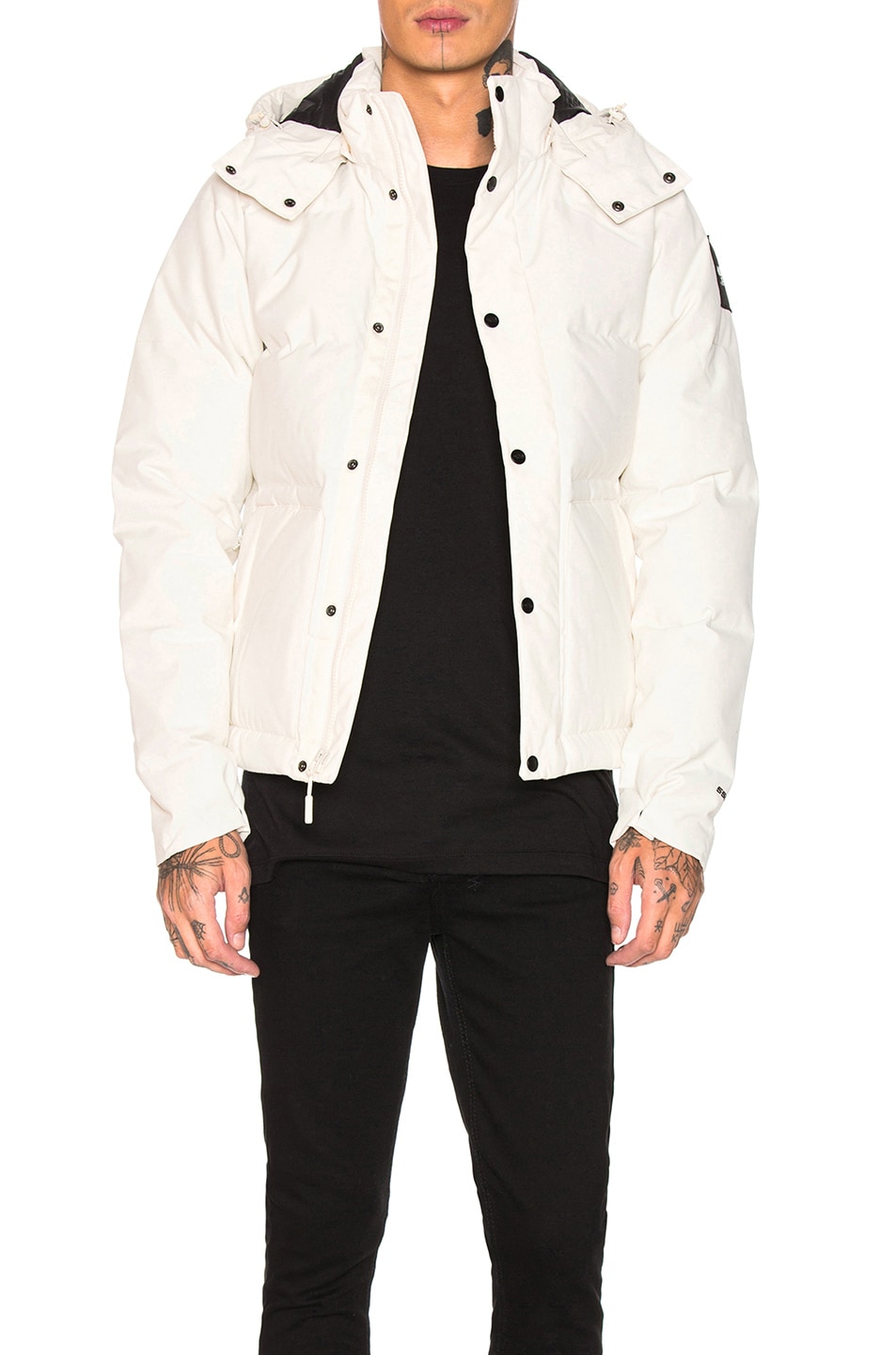 Image 1 of The North Face Black Box Canyon Jacket in Vintage White
