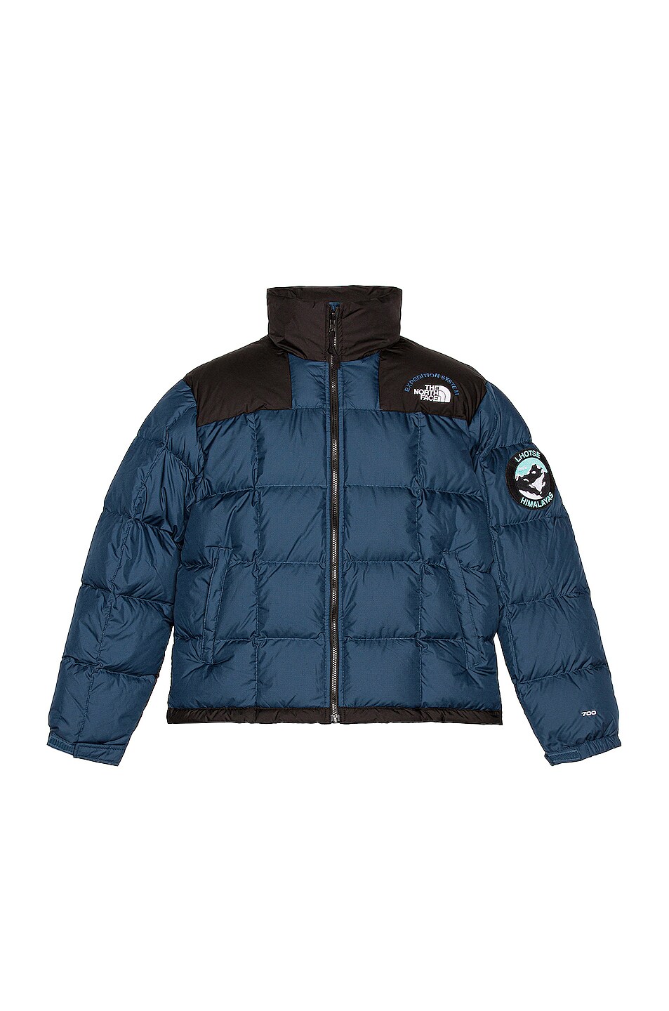 Image 1 of The North Face Black Lhotse Expedition Parka in Blue Wing Teal